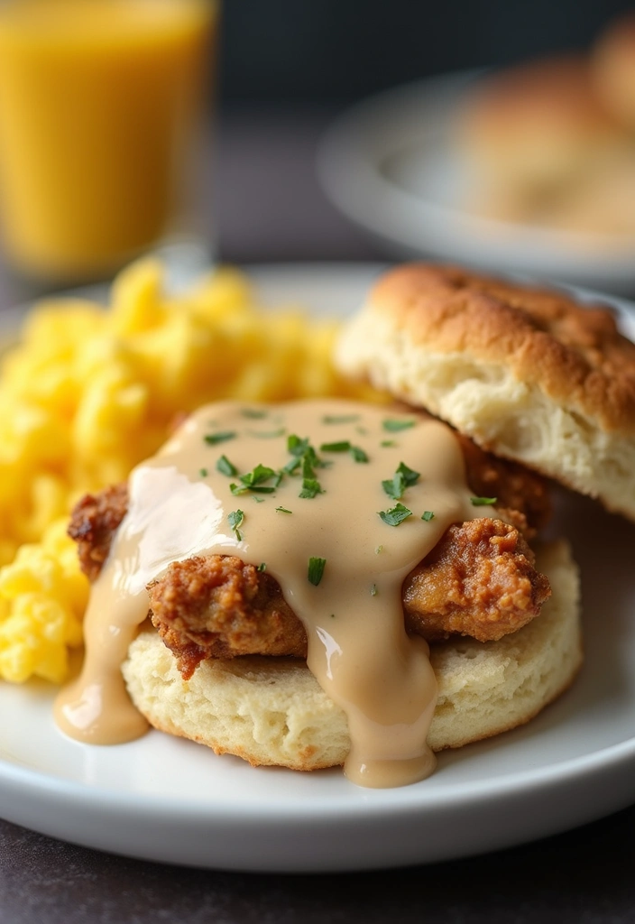 30 Chicken and Gravy Instant Pot Recipes That Save Time - 25. Breakfast Chicken and Gravy