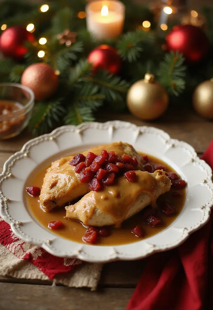 30 Chicken and Gravy Instant Pot Recipes That Save Time - 30. Holiday Chicken Gravy