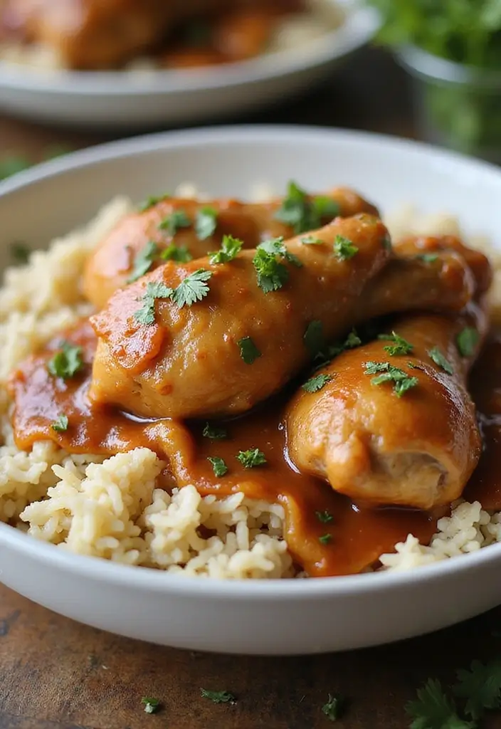 30 Chicken and Gravy Instant Pot Recipes That Save Time - 4. One-Pot Chicken and Gravy Rice