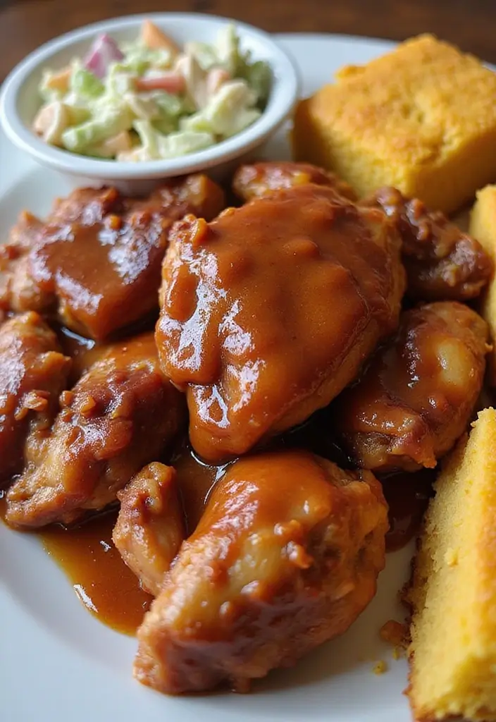 30 Chicken and Gravy Instant Pot Recipes That Save Time - 6. BBQ Chicken and Gravy