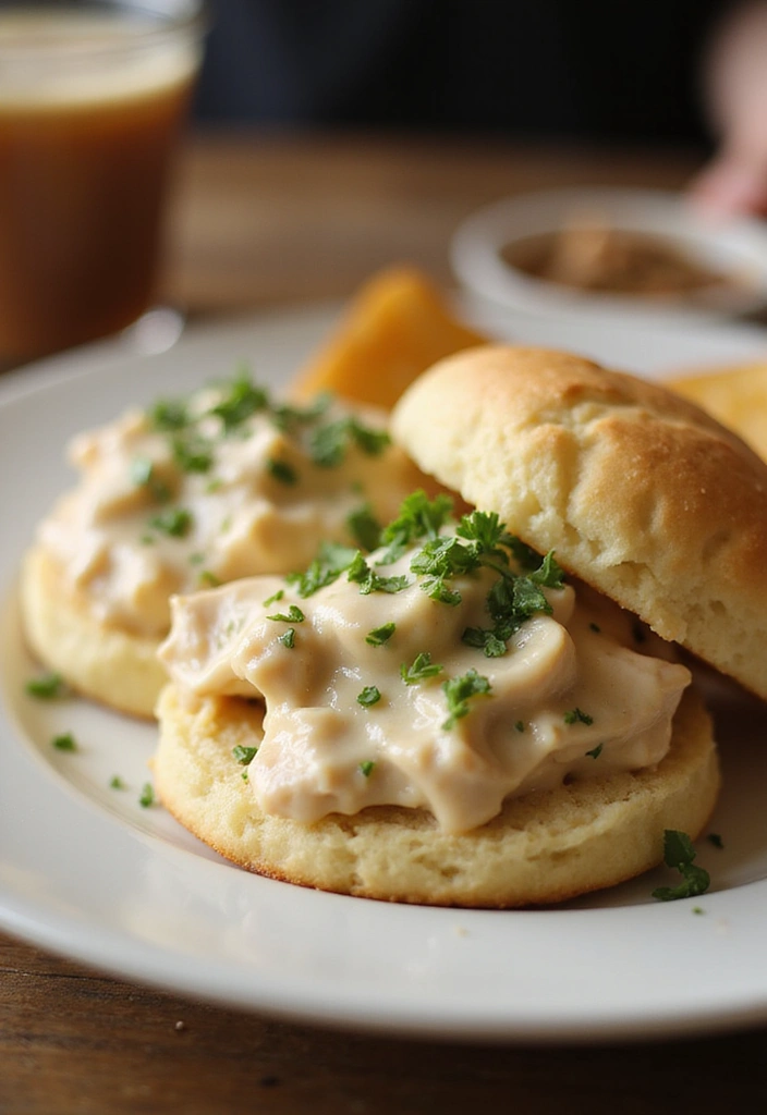 30 Creamed Chicken Over Biscuits Recipes That Feel Southern Classic - 1. Classic Southern Creamed Chicken