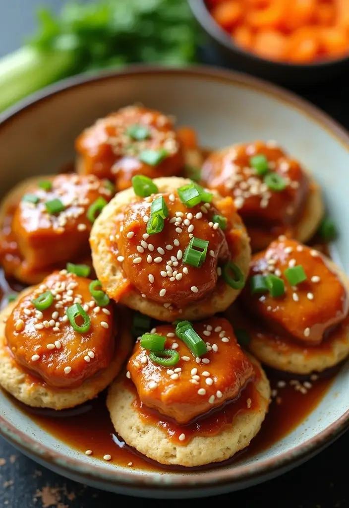 30 Creamed Chicken Over Biscuits Recipes That Feel Southern Classic - 14. Teriyaki Chicken Biscuits