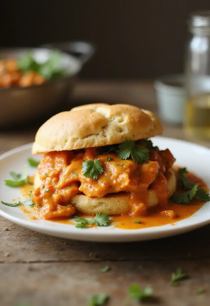 30 Creamed Chicken Over Biscuits Recipes That Feel Southern Classic - 17. Creamy Chipotle Chicken Biscuits