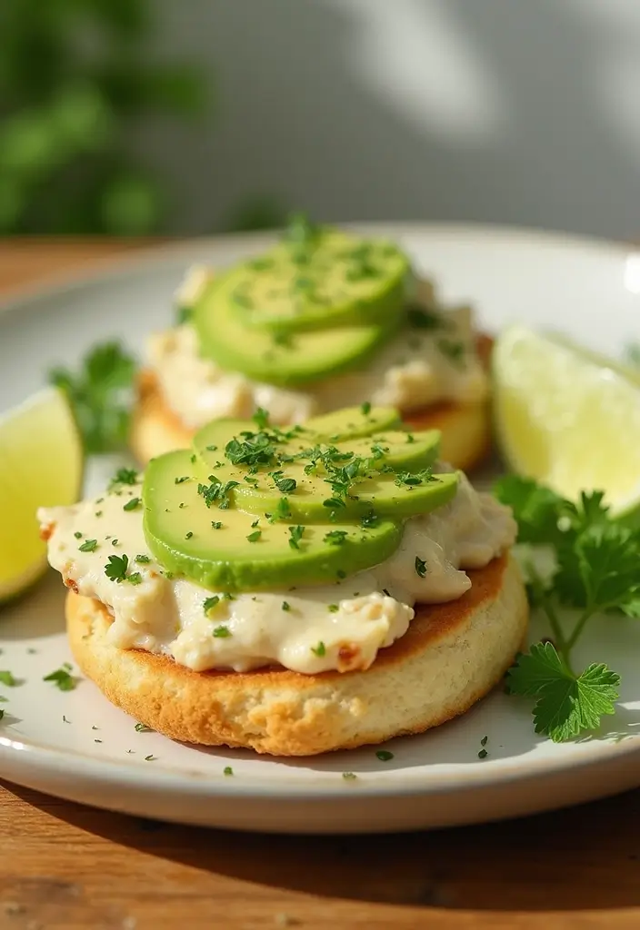 30 Creamed Chicken Over Biscuits Recipes That Feel Southern Classic - 27. Creamy Avocado Chicken and Biscuits