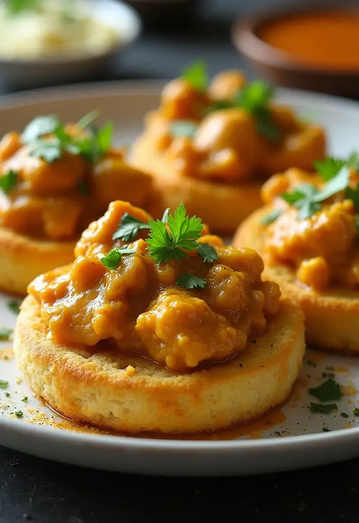 30 Creamed Chicken Over Biscuits Recipes That Feel Southern Classic - 28. Curry Chicken and Biscuits