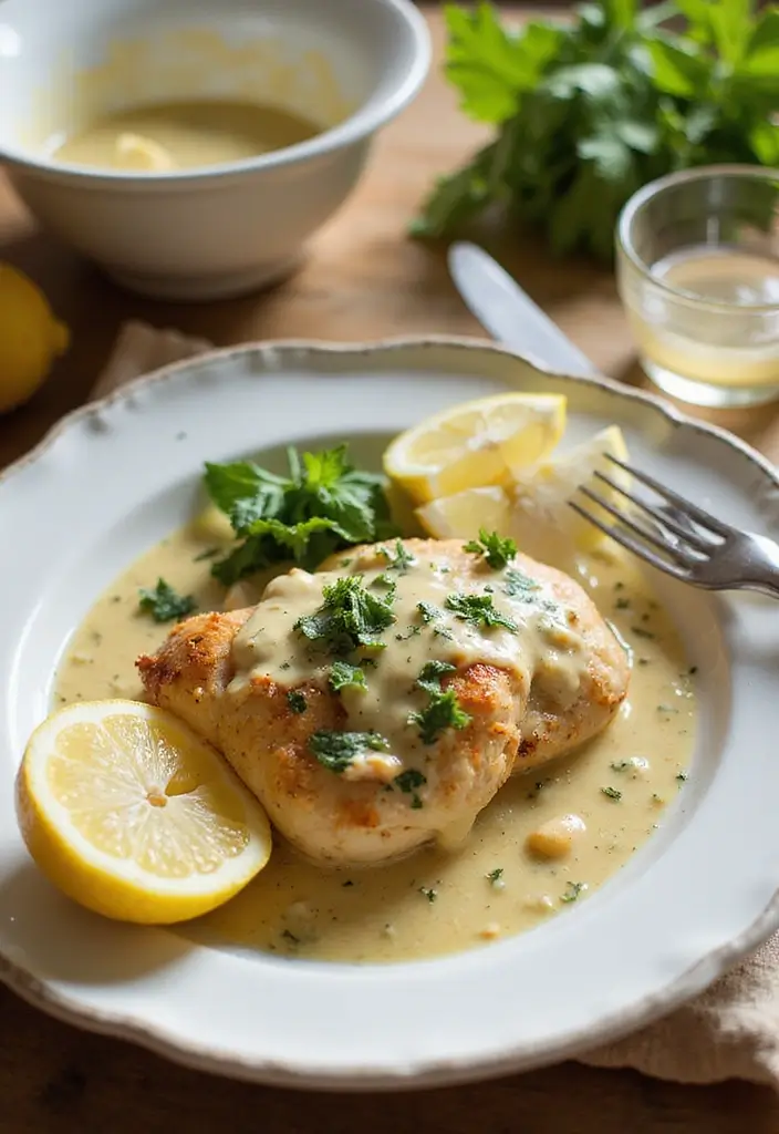 30 Creamy & Easy Tuscan Chicken Instant Pot Recipes - 12. Tuscan Chicken with Lemon Garlic Sauce