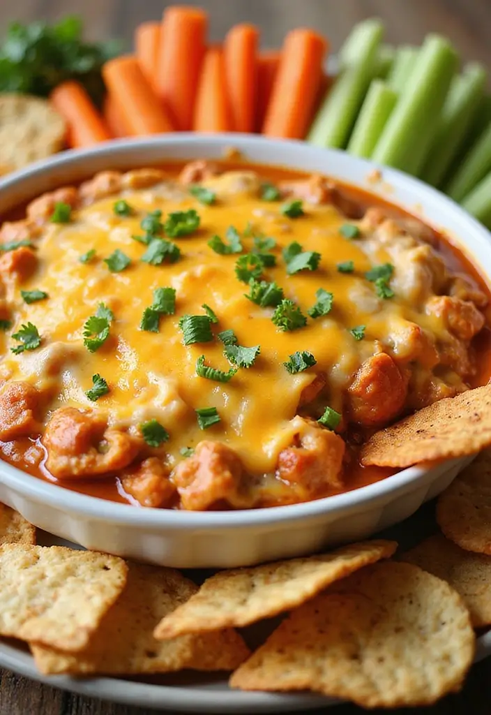 30 Gluten Free Buffalo Chicken Dip Recipes That Crowd Love 98 30 Gluten Free Buffalo Chicken Dip Recipes That Crowd Love - 15. BBQ Ranch Buffalo Chicken Dip
