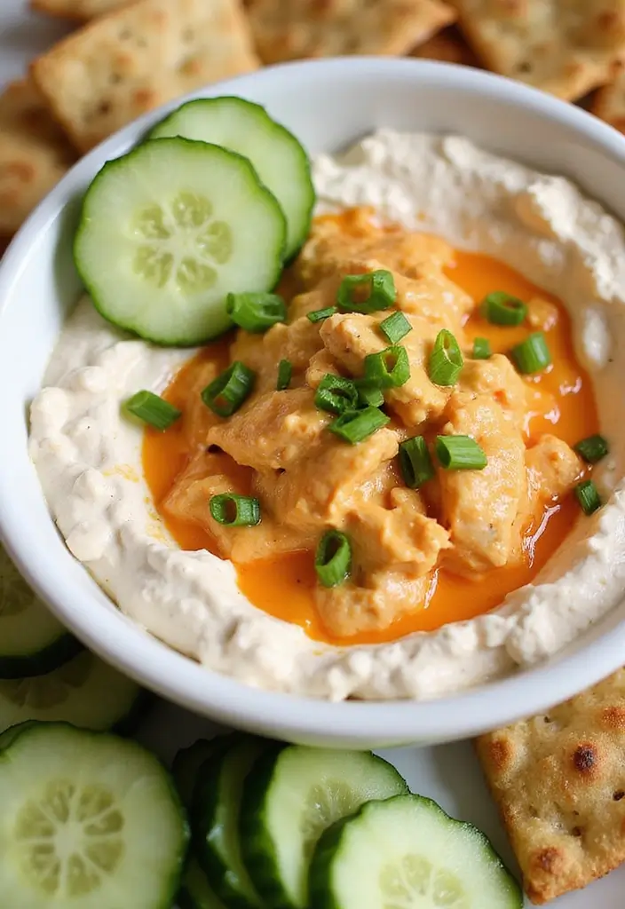 30 Gluten Free Buffalo Chicken Dip Recipes That Crowd Love 9 30 Gluten Free Buffalo Chicken Dip Recipes That Crowd Love - 2. Healthy Greek Yogurt Buffalo Chicken Dip