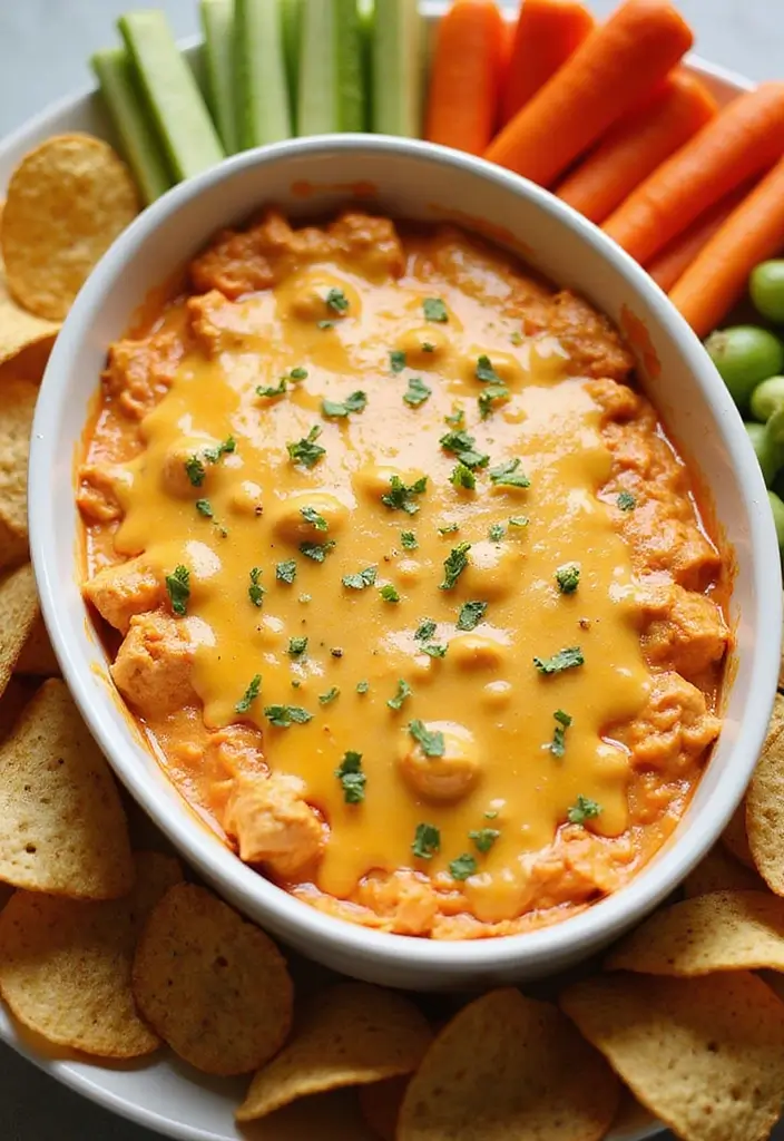 30 Gluten Free Buffalo Chicken Dip Recipes That Crowd Love 140 30 Gluten Free Buffalo Chicken Dip Recipes That Crowd Love - 21. Buffalo Chicken Dip with Honey Mustard