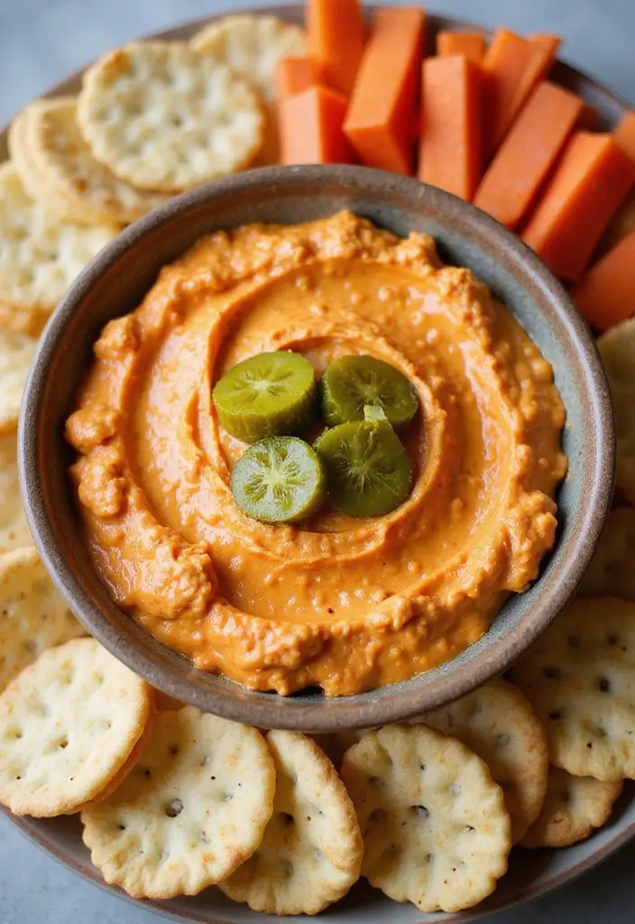 30 Gluten Free Buffalo Chicken Dip Recipes That Crowd Love 161 30 Gluten Free Buffalo Chicken Dip Recipes That Crowd Love - 24. Buffalo Chicken Dip with Dill Pickles