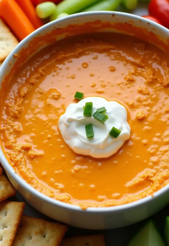 30 Gluten Free Buffalo Chicken Dip Recipes That Crowd Love 44 30 Gluten Free Buffalo Chicken Dip Recipes That Crowd Love - 7. Buffalo Chicken Dip with Cream Cheese and Sour Cream