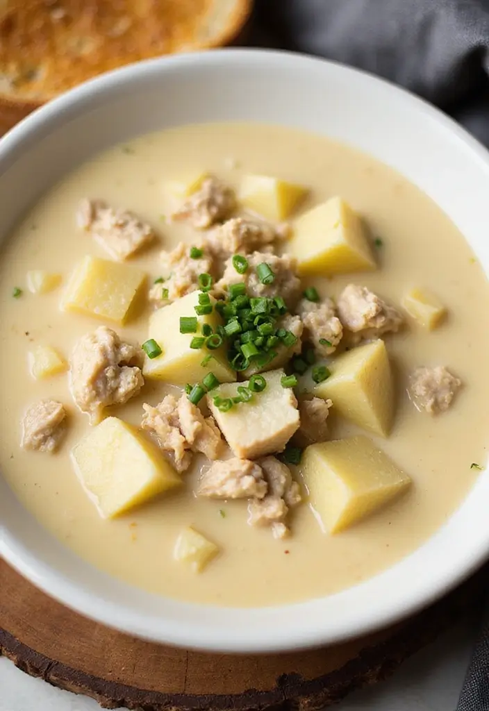 30 Ground Chicken Soup Recipes That Are Hearty & Nourishing 76 30 Ground Chicken Soup Recipes That Are Hearty & Nourishing - 13. Ground Chicken Potato Soup