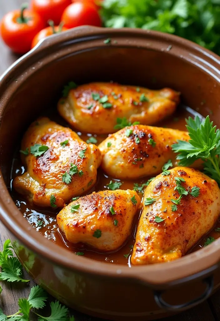 30 Honey Mustard Chicken Crockpot Recipes That Are Sweet & Savory - 1. Classic Honey Mustard Chicken