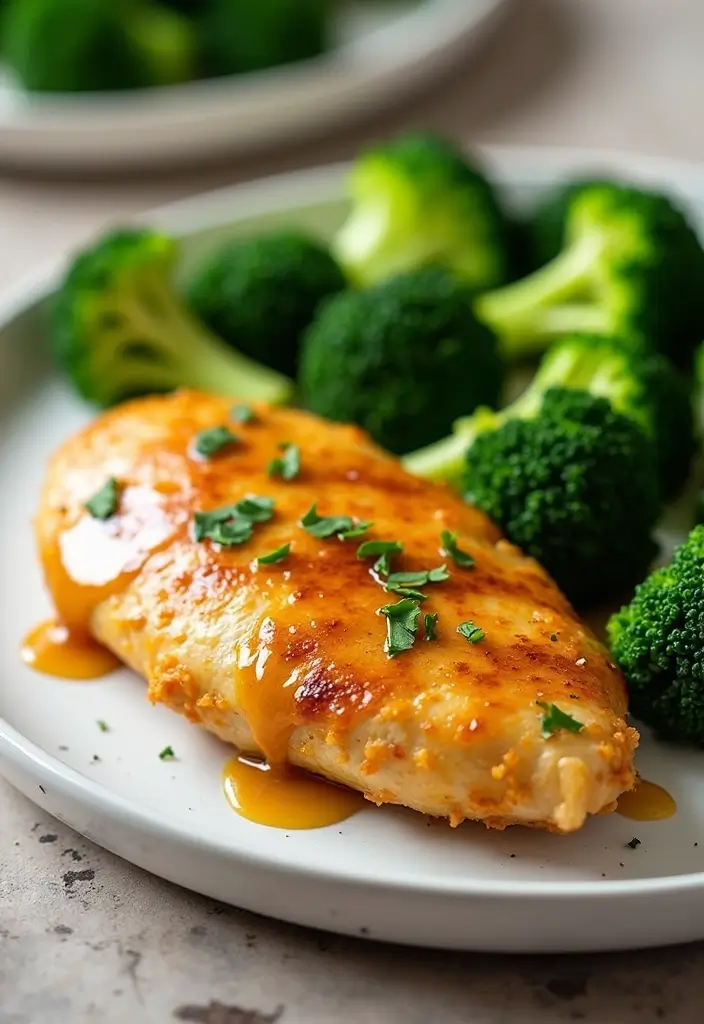 30 Honey Mustard Chicken Crockpot Recipes That Are Sweet & Savory - 17. Honey Mustard Chicken and Broccoli