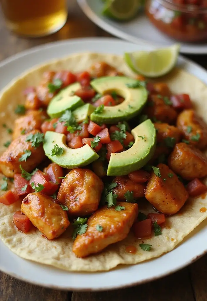 30 Honey Mustard Chicken Crockpot Recipes That Are Sweet & Savory - 6. Honey Mustard Chicken Fajitas