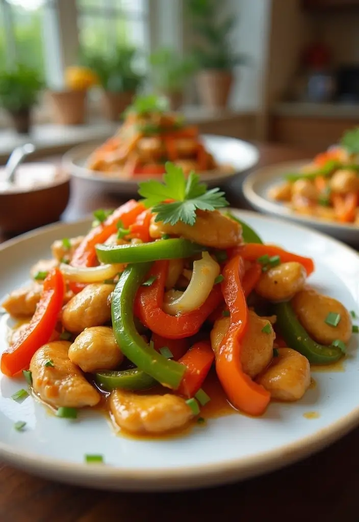 30 Honey Mustard Chicken Crockpot Recipes That Are Sweet & Savory - 9. Honey Mustard Chicken Stir-fry