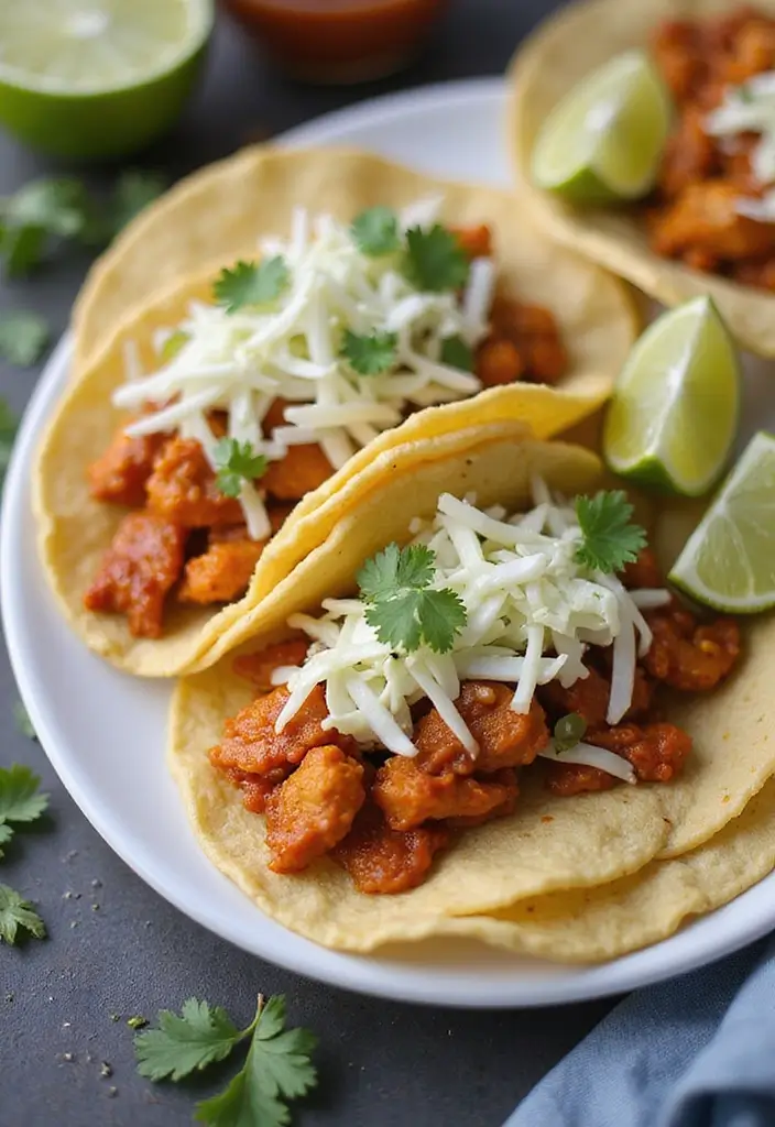 30 Rotisserie Chicken Tacos Recipes That Are Fresh & Zesty - 2. Spicy Chipotle Chicken Tacos