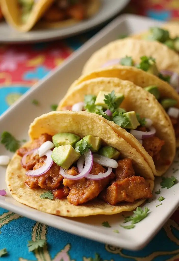 30 Rotisserie Chicken Tacos Recipes That Are Fresh & Zesty - 25. Cuban Chicken Tacos