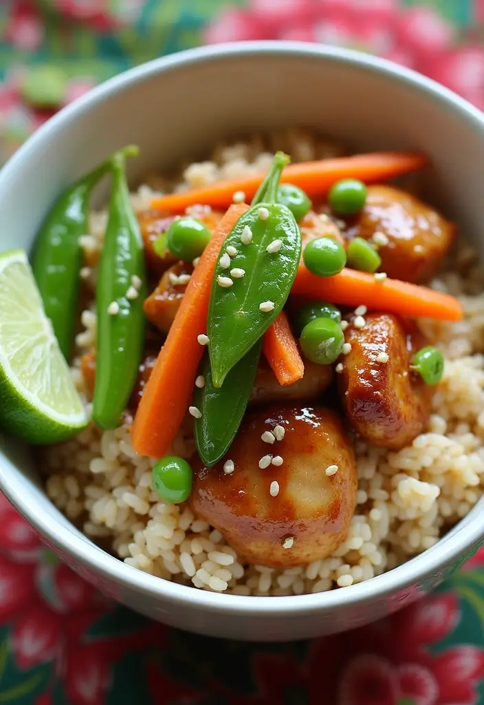 30 Rotisserie Chicken and Rice Recipes That Are Fast & Filling - 10. Teriyaki Chicken and Rice Bowls