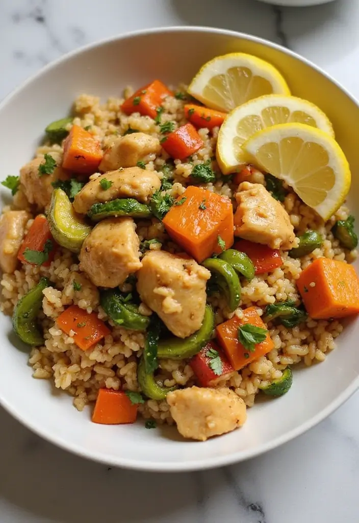 30 Rotisserie Chicken and Rice Recipes That Are Fast & Filling - 15. Chicken and Rice Primavera