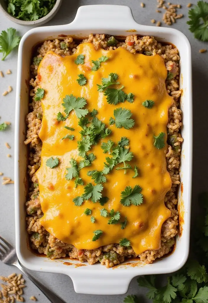 30 Salsa Verde Chicken Casserole Recipes That Are Creamy & Spicy 105 30 Salsa Verde Chicken Casserole Recipes That Are Creamy & Spicy - 16. Salsa Verde Chicken and Rice Casserole