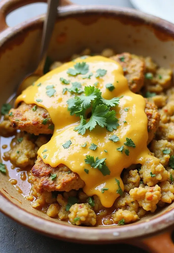 30 Salsa Verde Chicken Casserole Recipes That Are Creamy & Spicy 23 30 Salsa Verde Chicken Casserole Recipes That Are Creamy & Spicy - 4. Salsa Verde Chicken Casserole with Cauliflower Rice